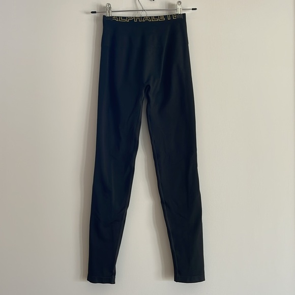 Alphalete Amplify SE Gravity Leggings Small Black Special Edition Graphic - Picture 3 of 10